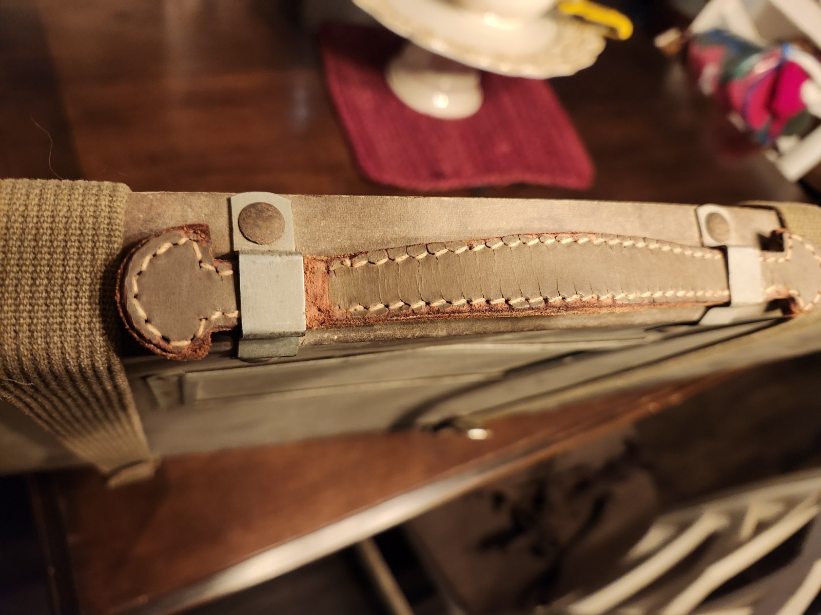 Goldberg Bros. Film Shipping Case w/Straps 16 1/2×20 1/2
