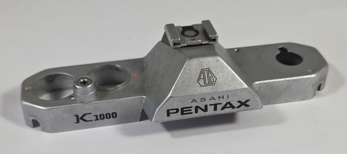 Pentax K-1000 35mm SLR Camera Parts: Top Cover & Screws #300