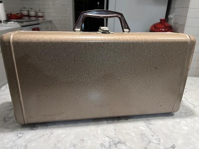 Vintage Acme Lite, Mov-E-Lite Spotlight, Chicago with 3 Bulbs & Holding Bar