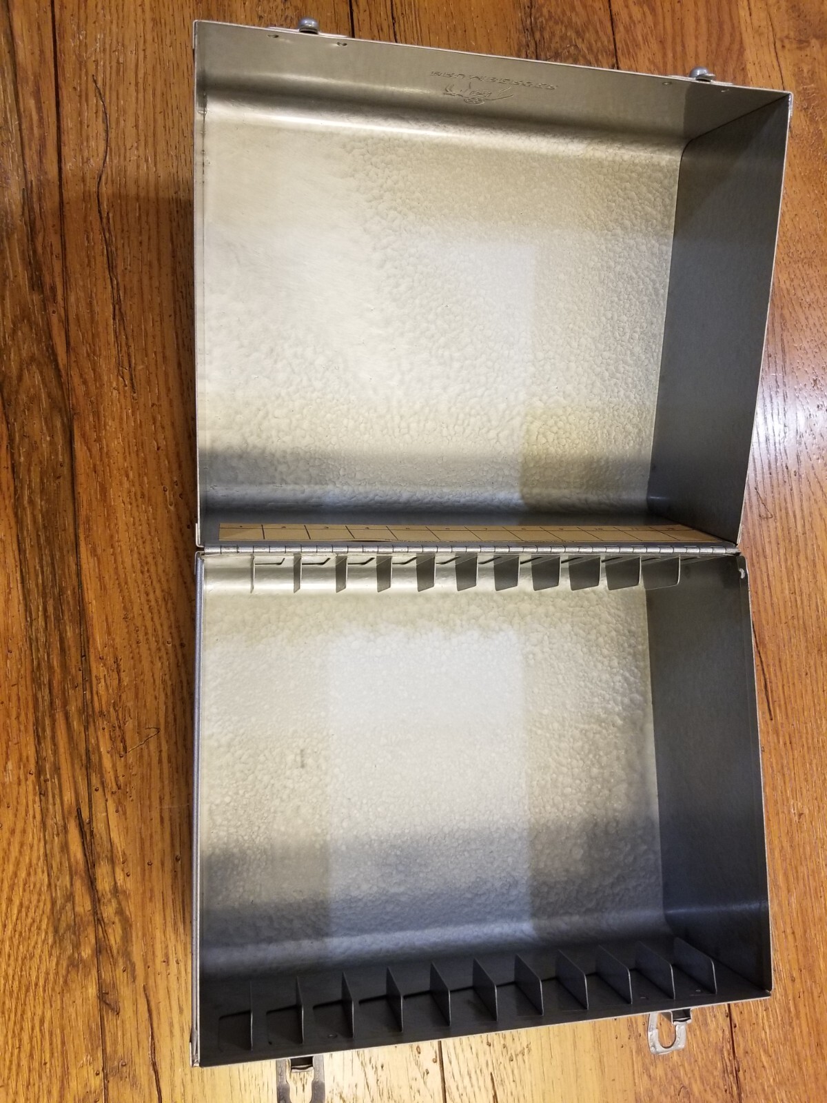 Brumberger Metal Carrying Case Holds 12 7″ Reels