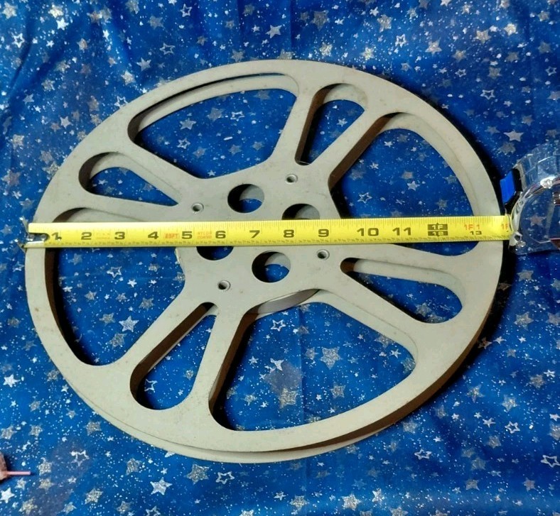 Vintage Metal 16mm Movie Film Reel -13 3/4” Lot Of 3