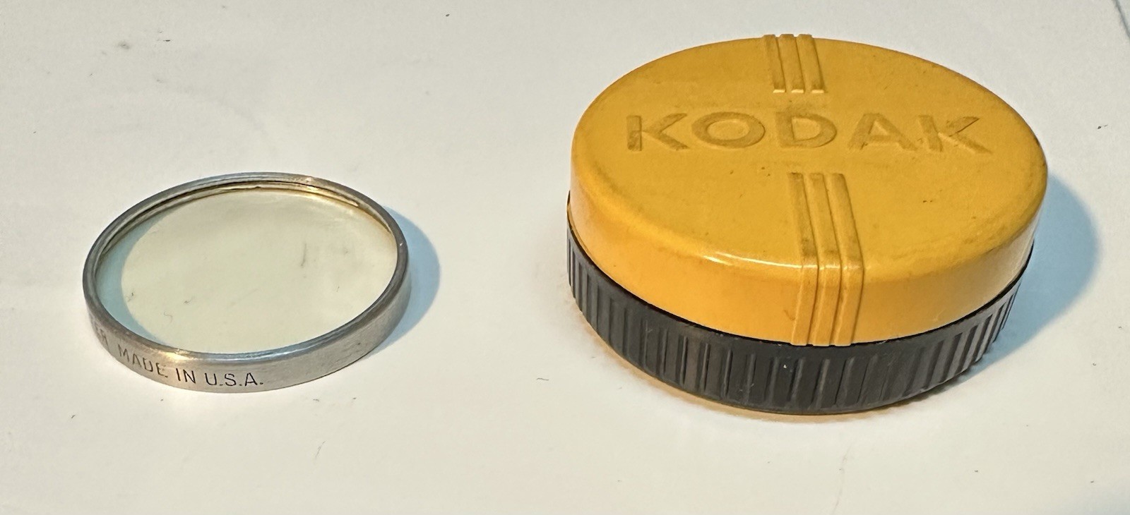 VINTAGE KODAK SERIES VI (6) KODACHROME HAZE CAMERA LENS FILTER WITH CASE (9)