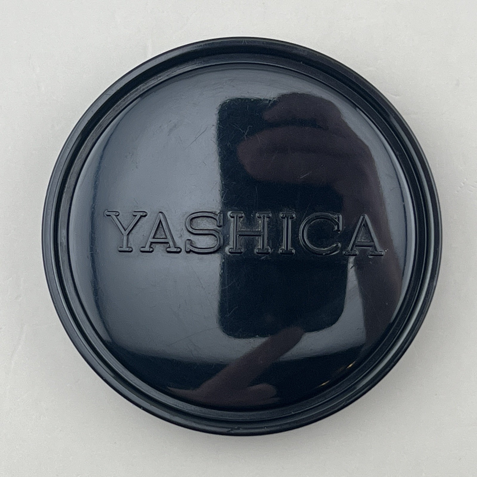 Yashica 54mm Screw-On Front Lens Cap GENUINE OEM Made in Japan Twist