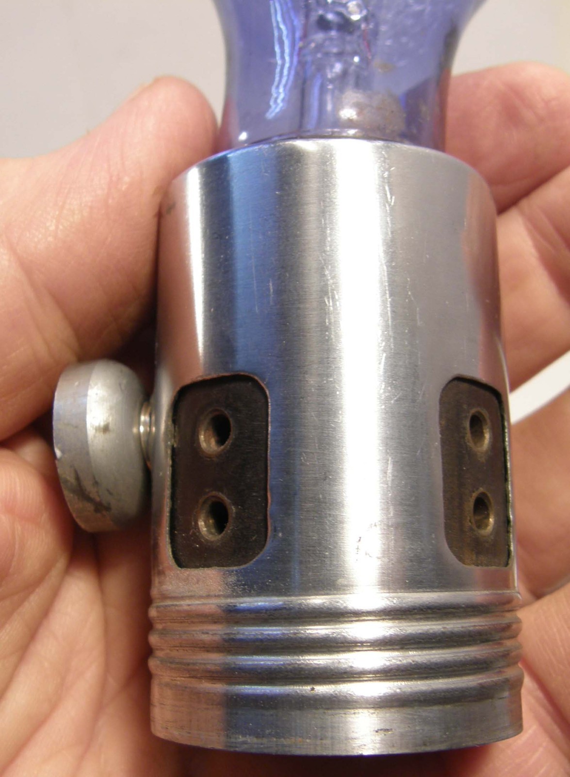 VINTAGE ABBEY PHOTO CORP FLASHGUN HANDLE & HOOD LIGHT SABER