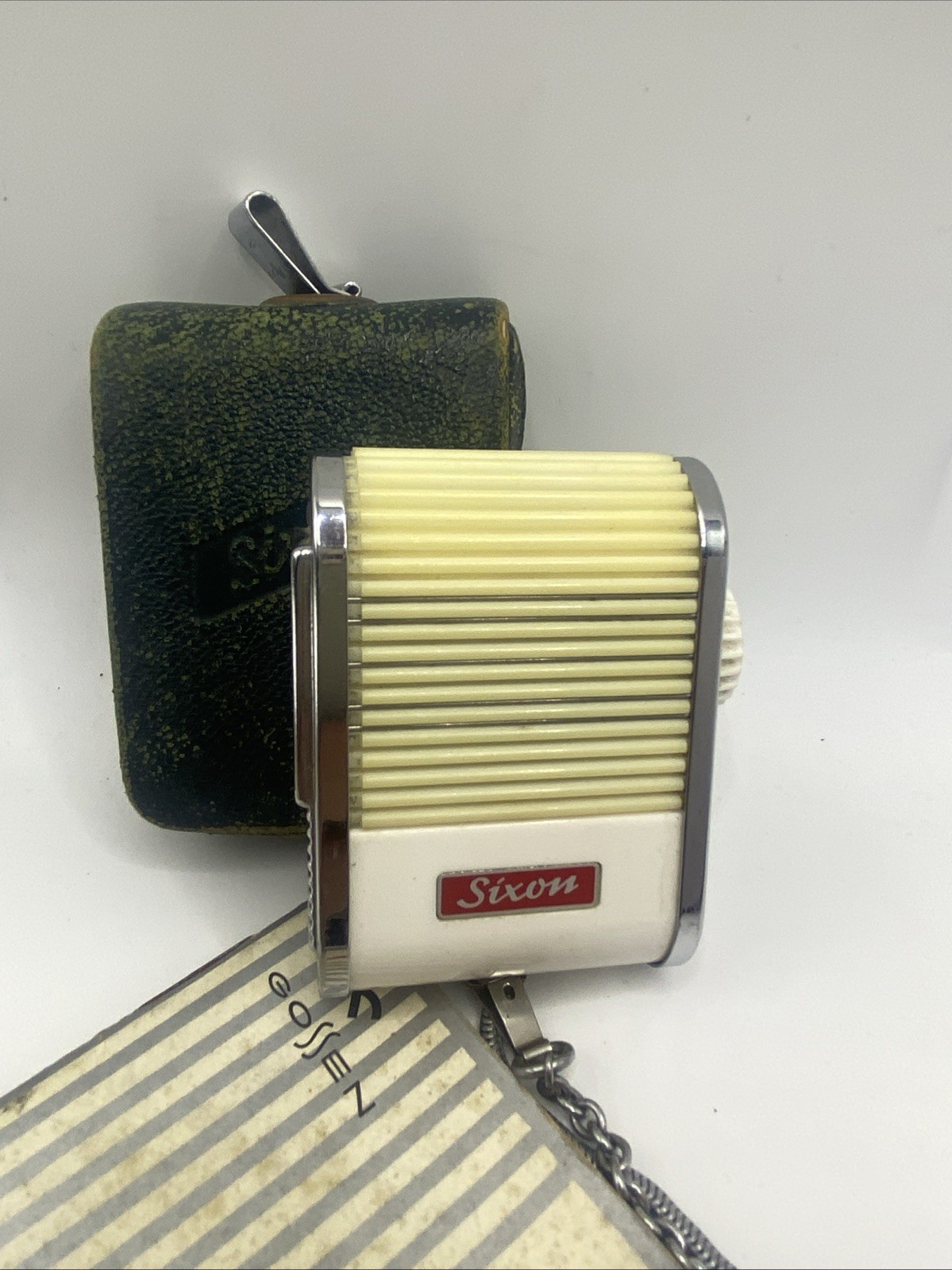 SIXON GOSSEN Light Manual Exposure meter Vintage UNTESTED W Case + Manual Parts