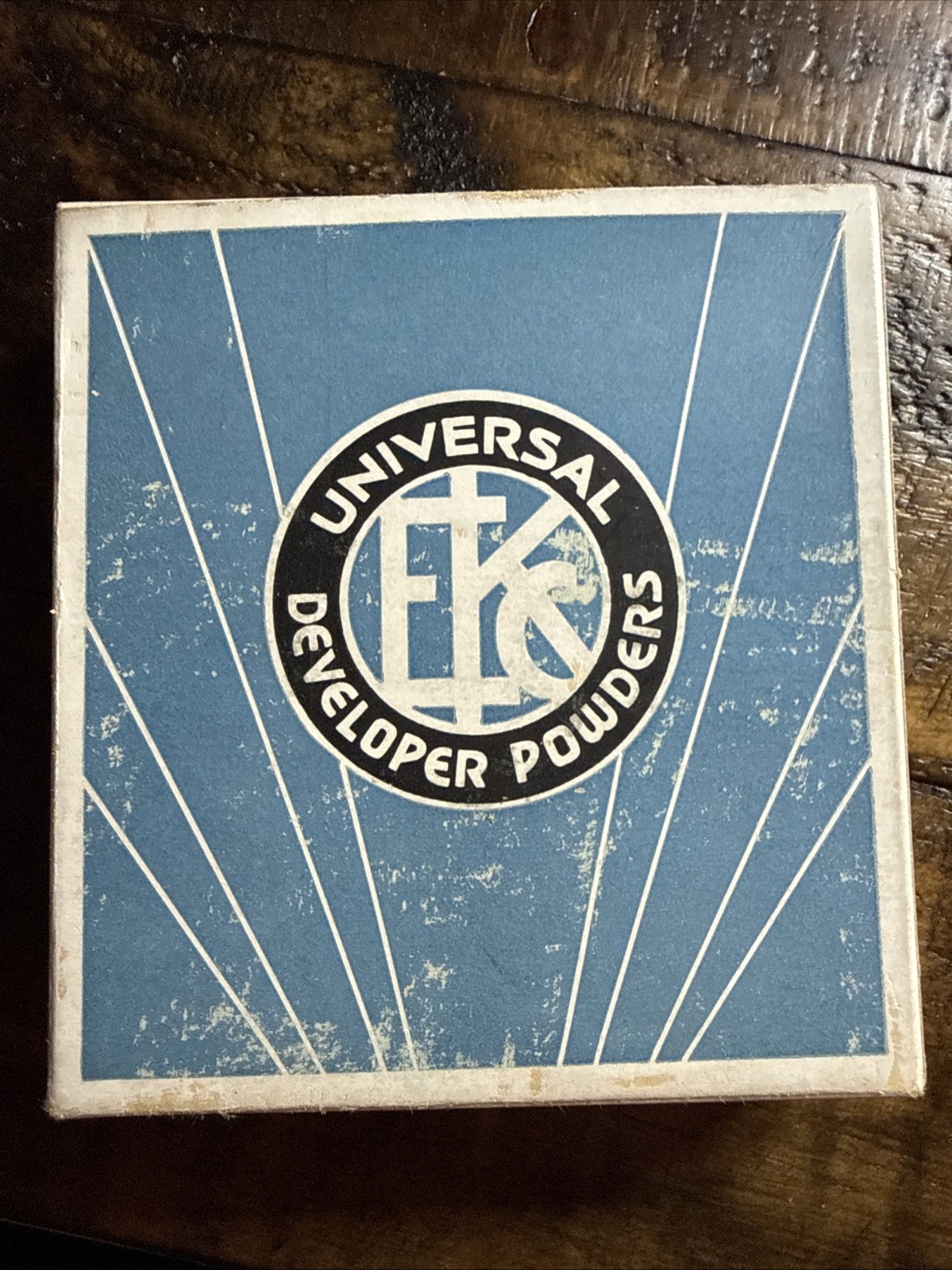 Eastman Kodak Universal Developing Powders, 5 Tubes in Original Box For Display