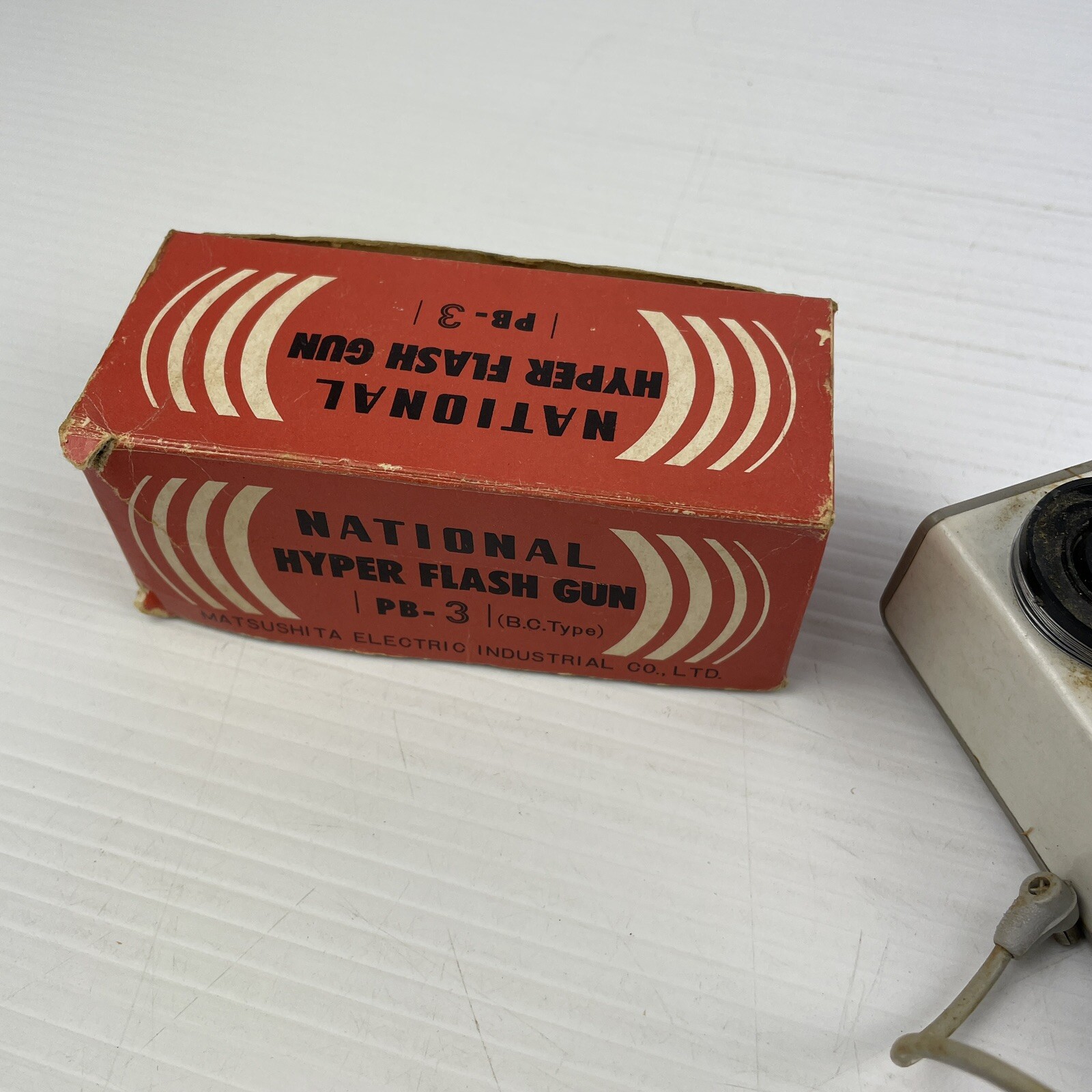 NATIONAL HYPER FLASH GUN PB-3 PHOTOGRAPY CAMERA PHOTO Untested
