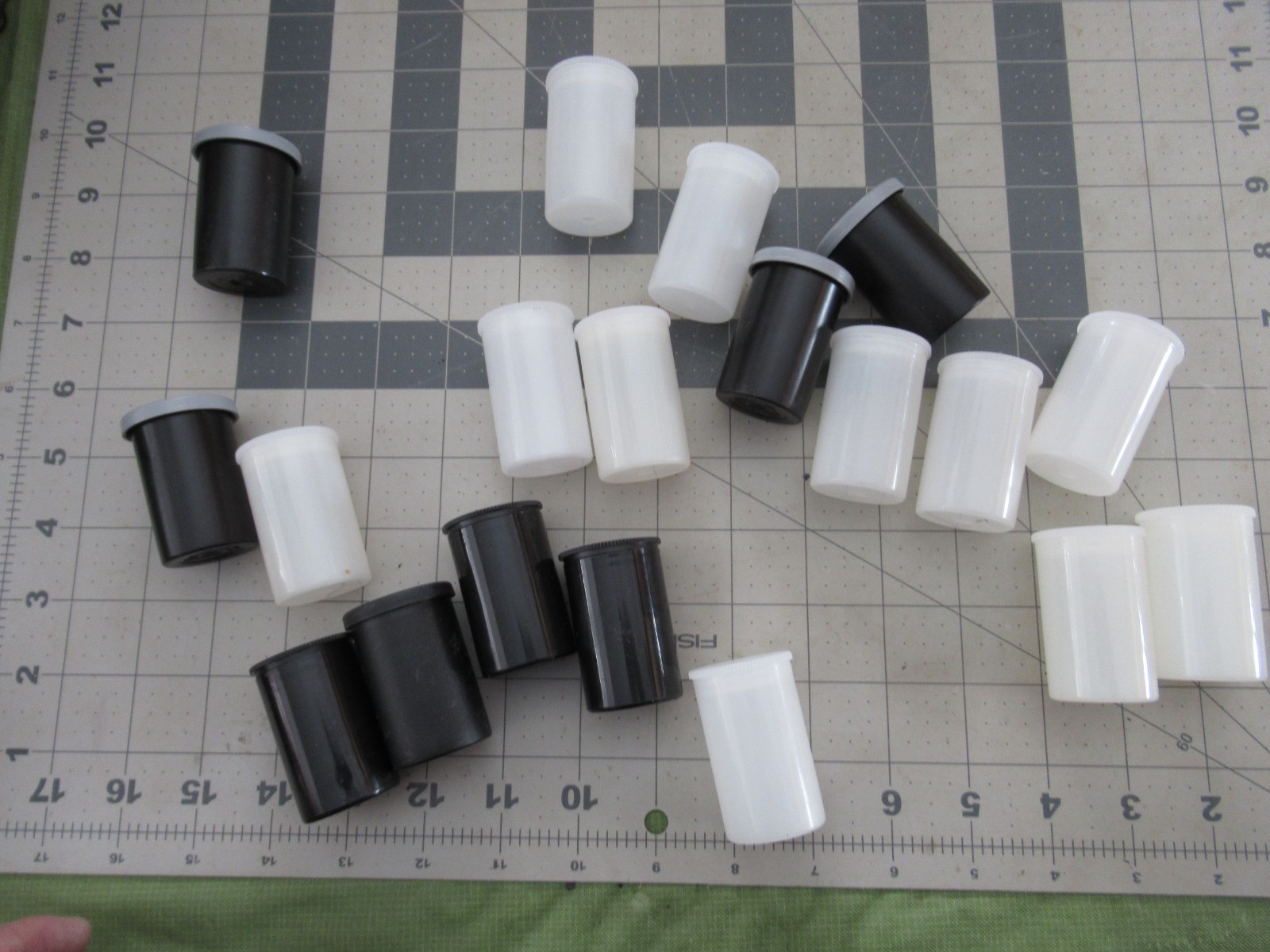 Lot of 19 Empty 35mm Film Canisters