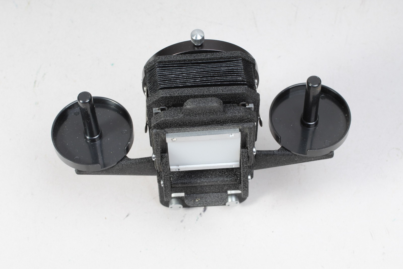 VIVITAR 57-0307 BELLOWS AND SLIDE COPIER IN THE BOX W MANUAL M42 MOUNT