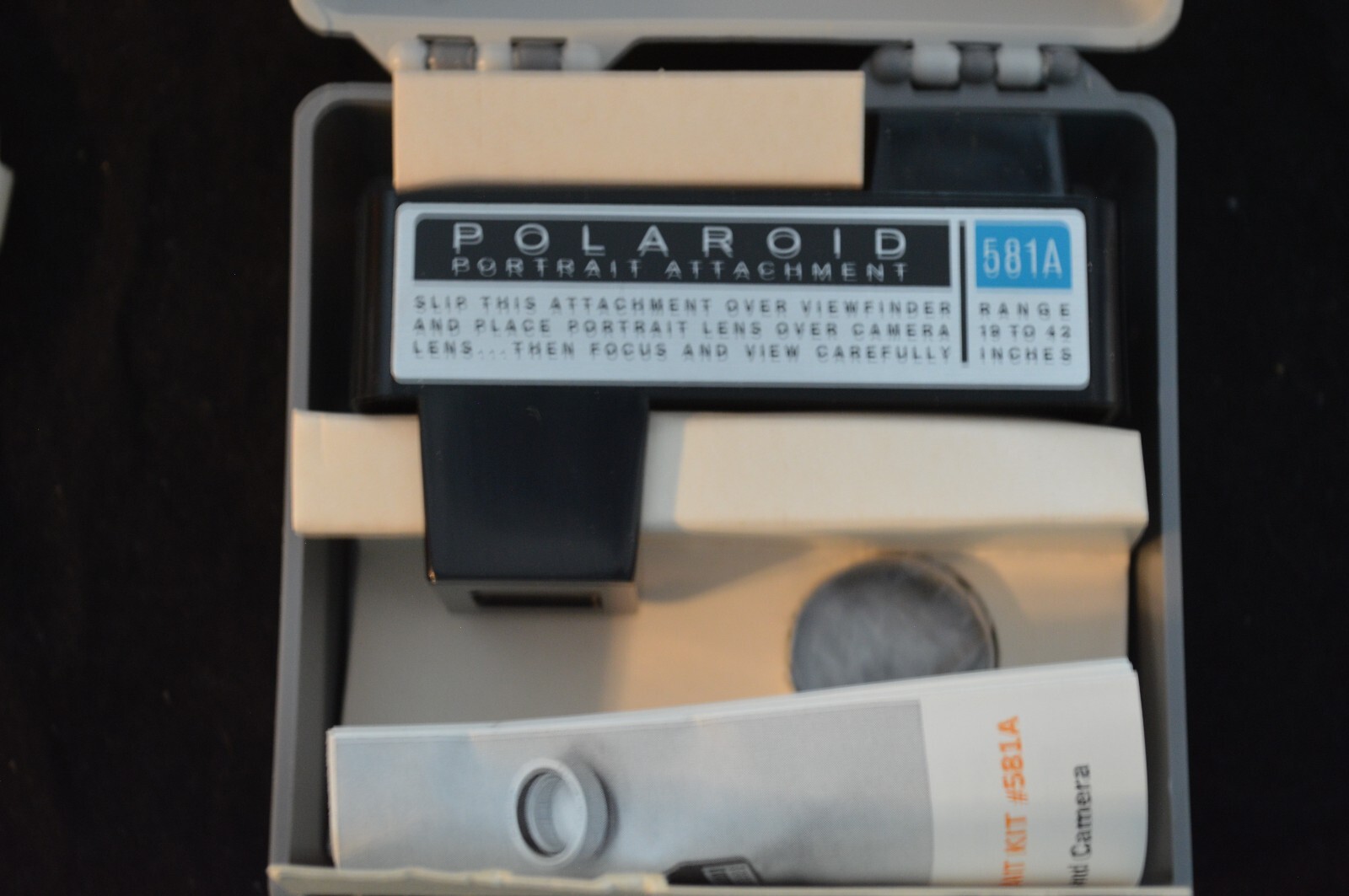 NEW Vintage POLAROID Portrait Kit #581A with original box
