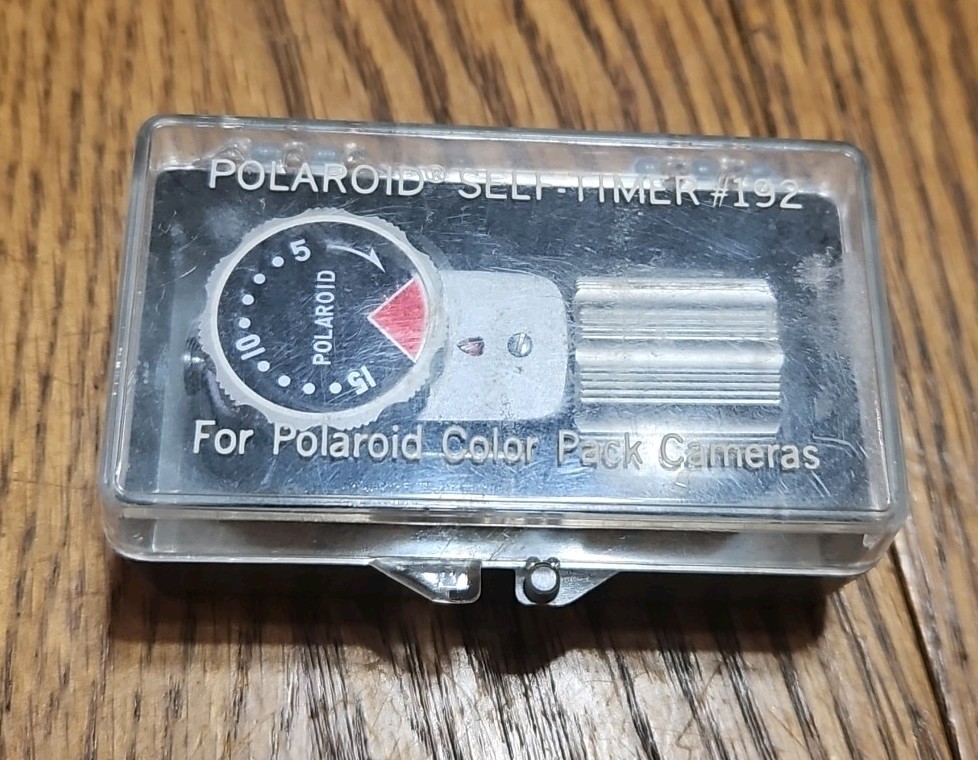 VINTAGE 1970’s POLAROID #192 SELF TIMER for color Pack CAMERAS Great Condition