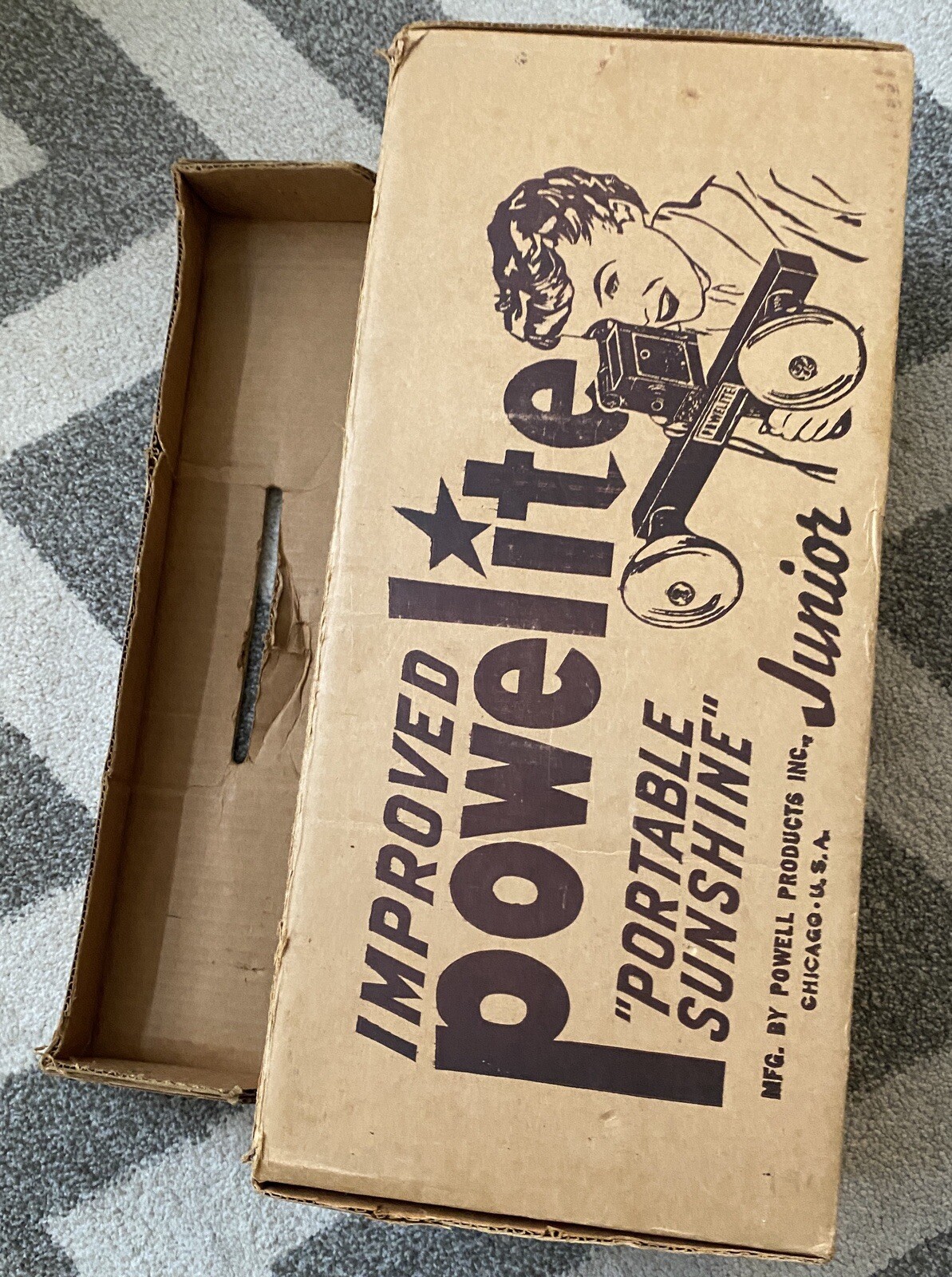 Improved Powelite By Powell Products | 1950 | Model 20 | One Light Missing