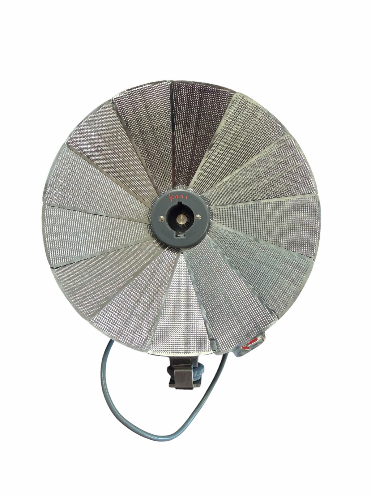 Kent Folding Fan Flash Unit Reflector Camera Light Made in Japan