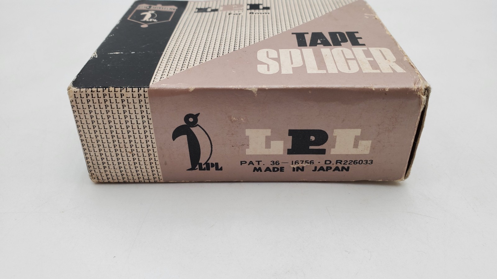 Vintage LPL Tape Splicer For 8MM Original Box Made in Japan
