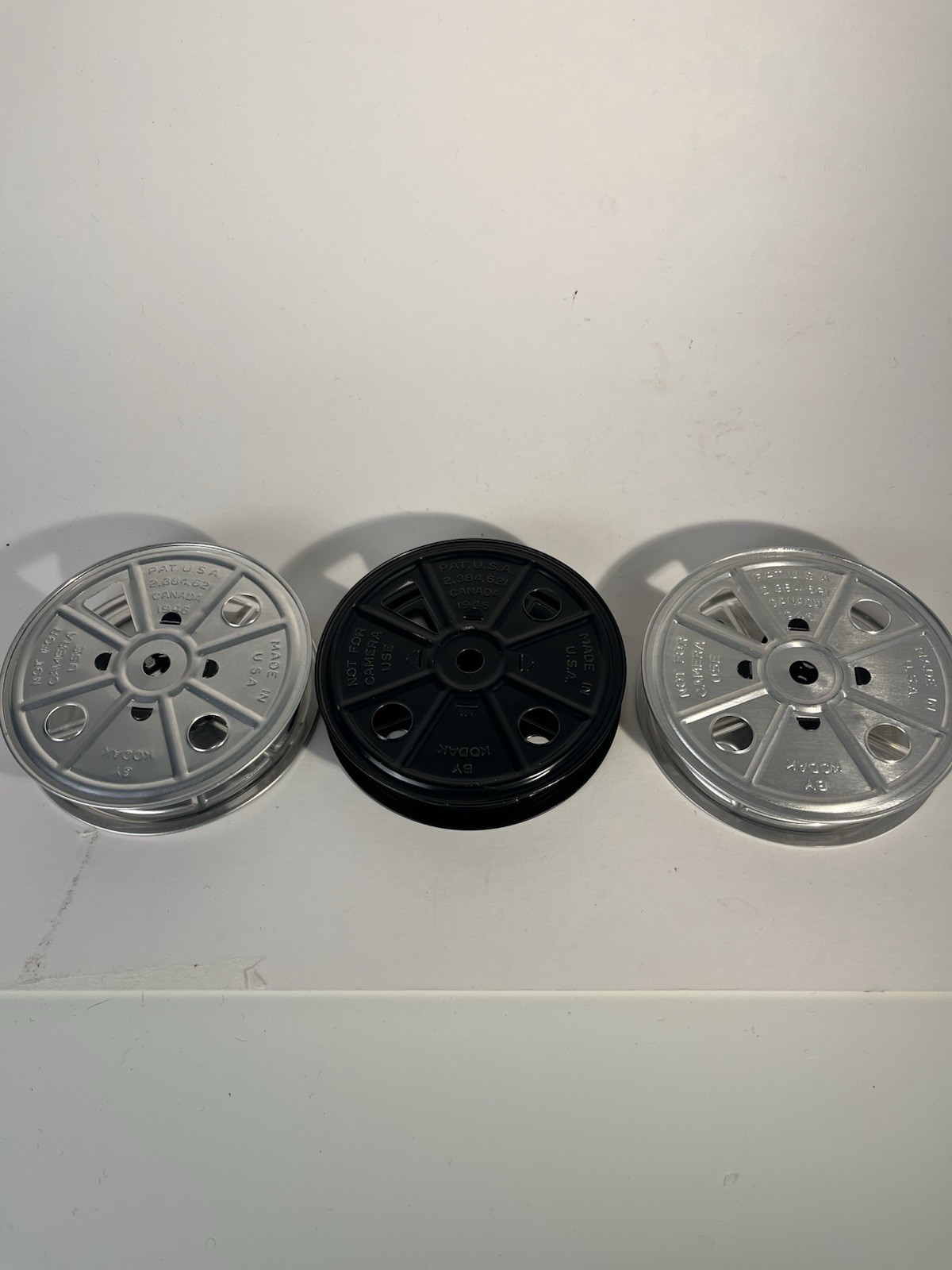 Vintage Kodak 3-5/8″ Aluminum 16mm Film Reel – 1946