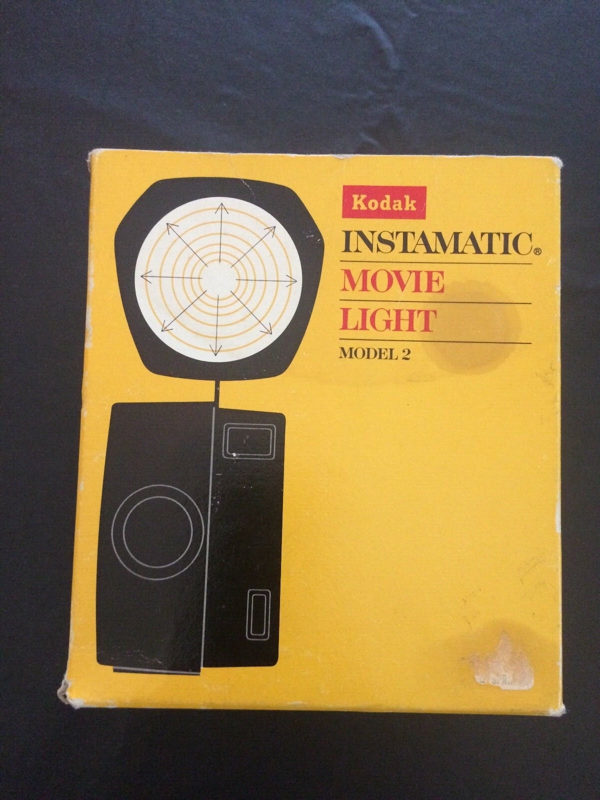 Kodak Instamatic Movie Camera Light Model 2 (D376) With Manual & Box – FREE SHIP