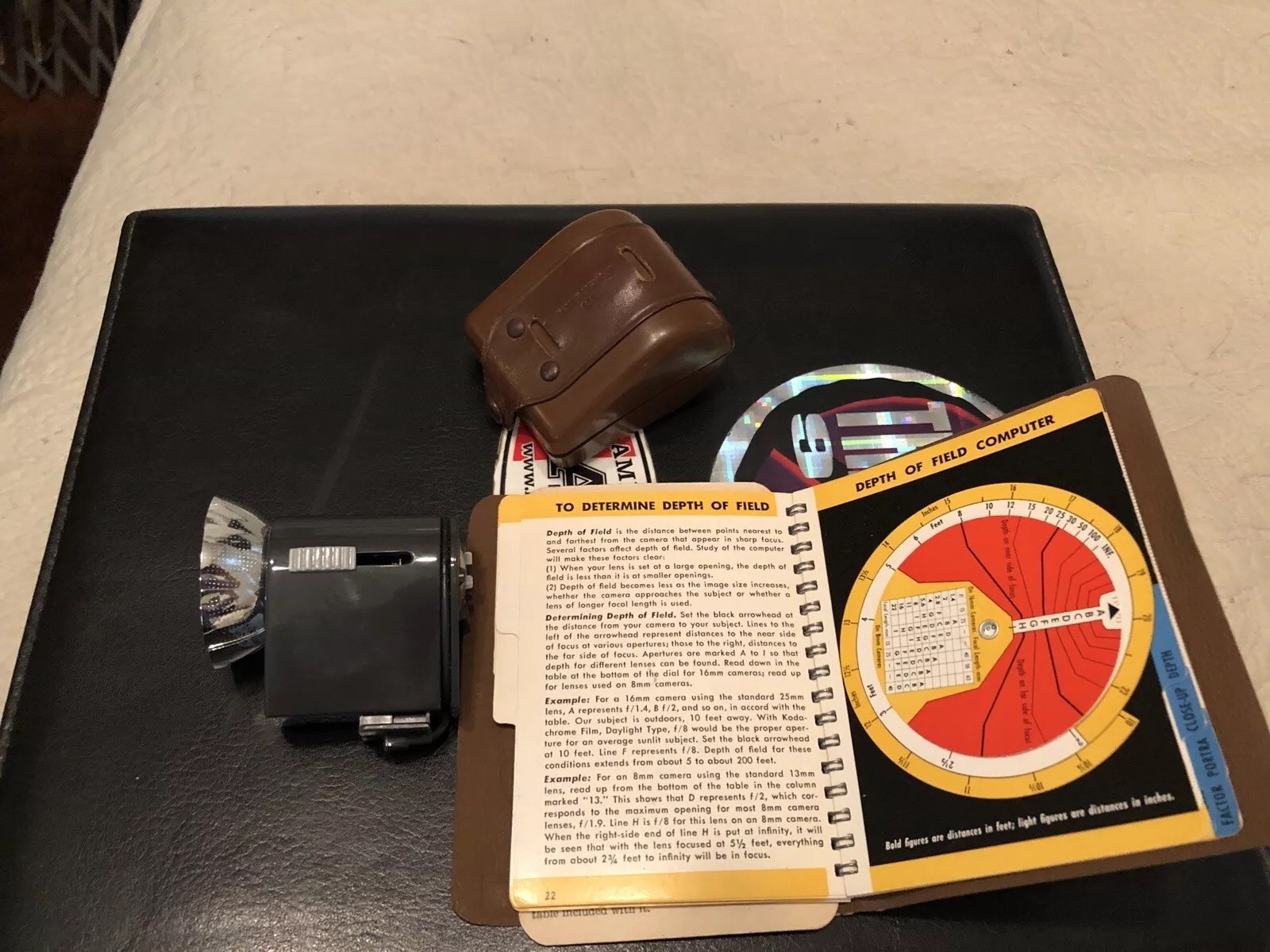Vintage Photography- Tully Flash and Kodak Cine Photoguide Manual (2 Items)