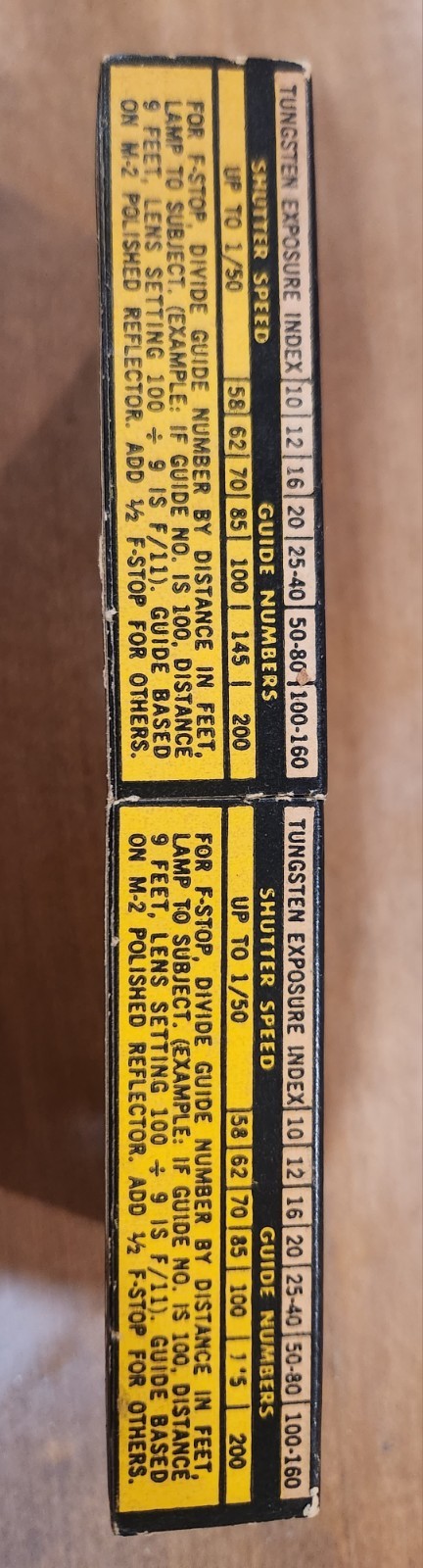 Sylvania Blue Dot M-2 & AG -1 NOS Flashbulbs