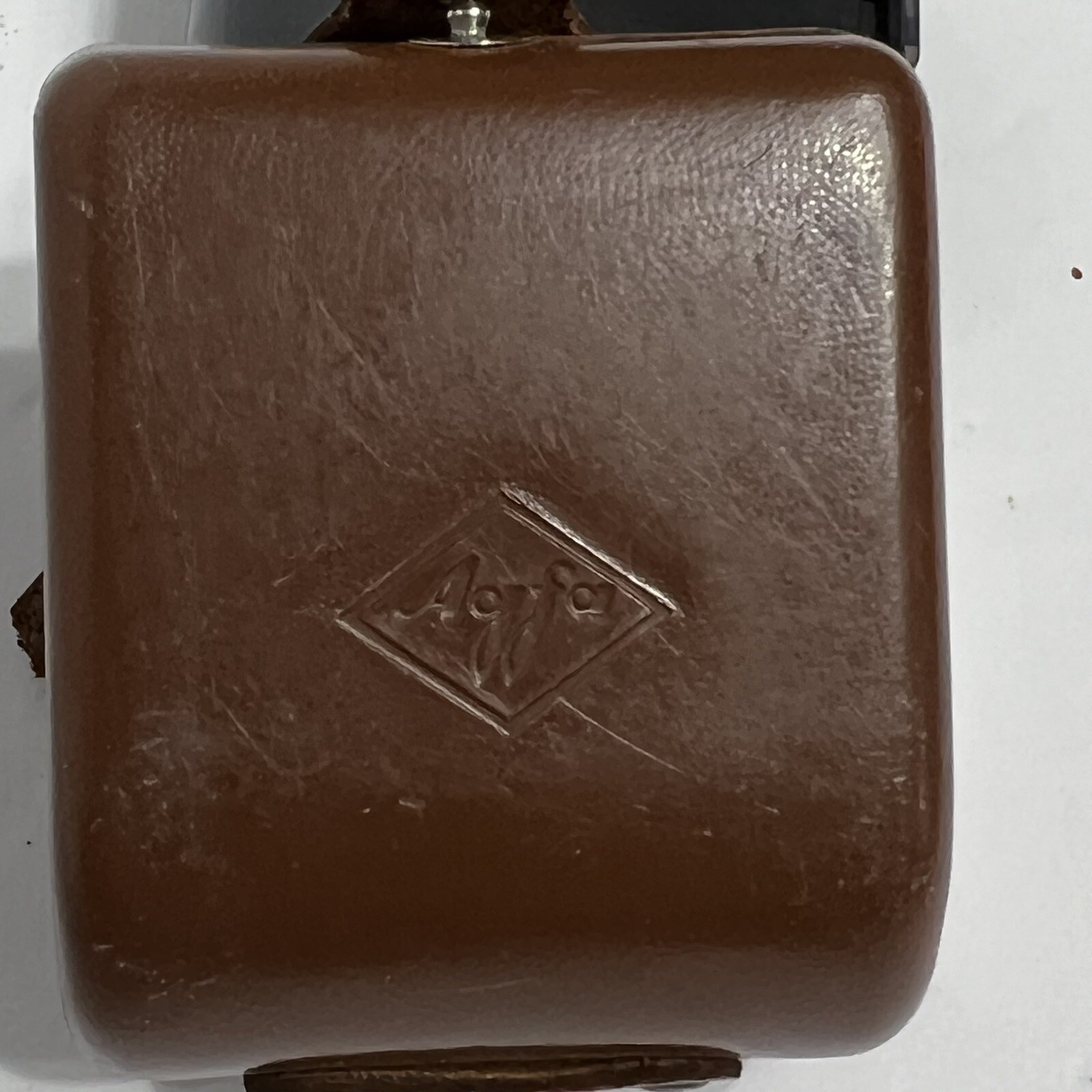 Vintage Agfa Tully Camera Flash W/ Case – Made in Germany 3064 – UNTESTED