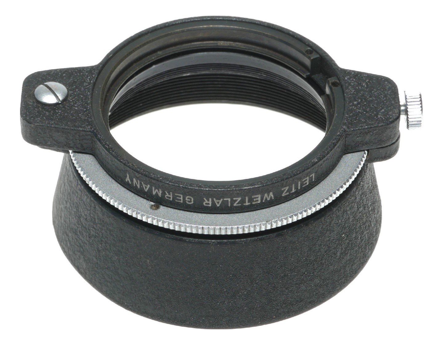 Leica camera lens polaroid filter 13352 x hood shade swing type