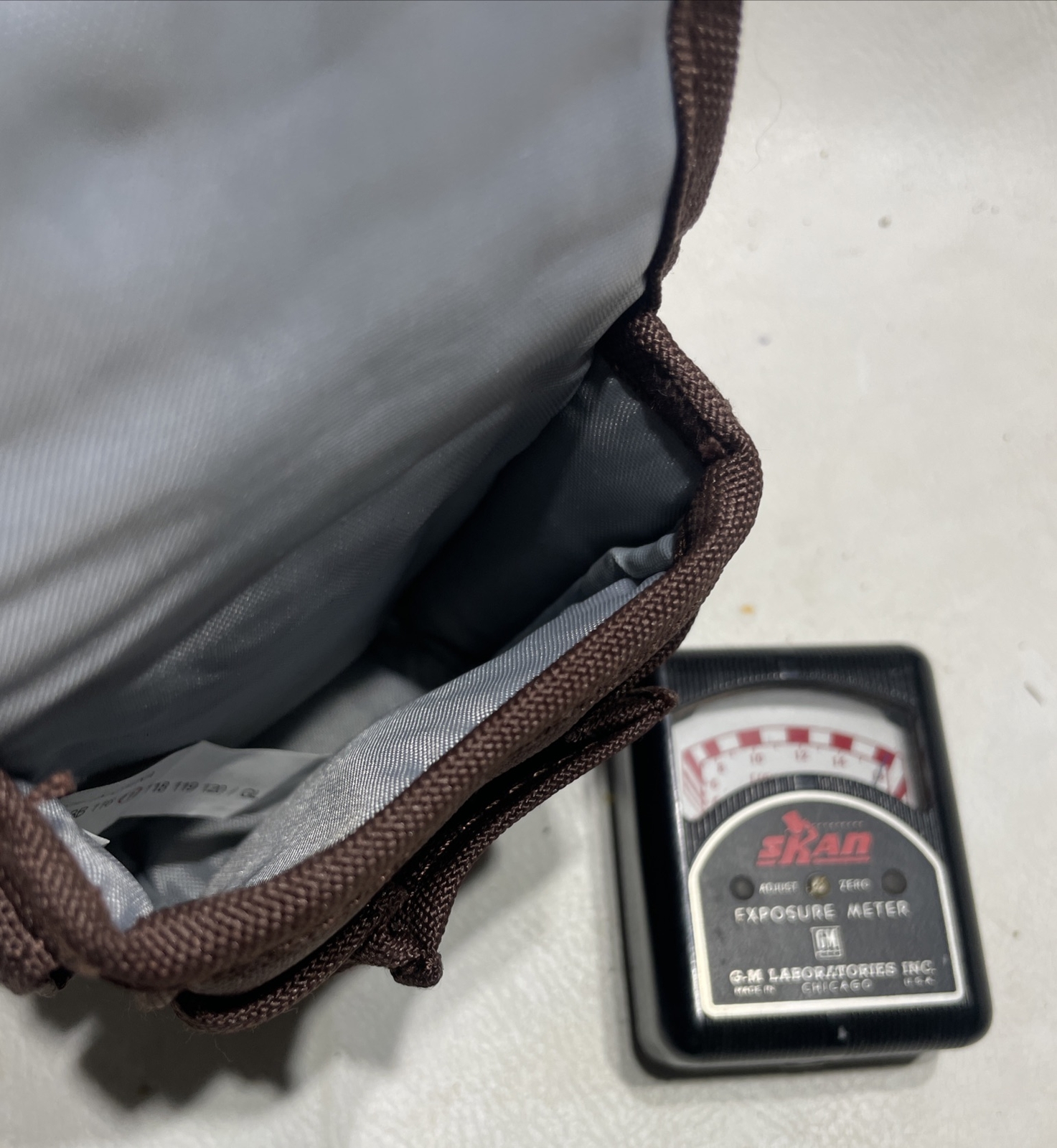 Skan Exposure Meter G-M Laboratories Inc. Chicago Illinois Vintage With Case