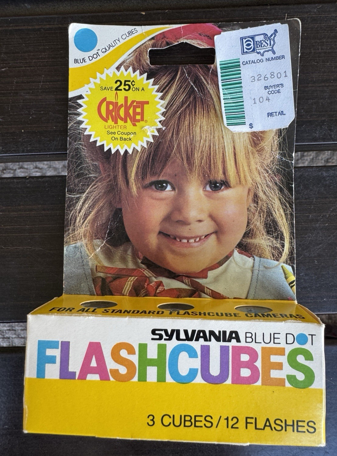 Lot of 4 Boxes Sylvania Flash Cubes Vintage 48 Flashes Blue Dot Orig Box & Tag
