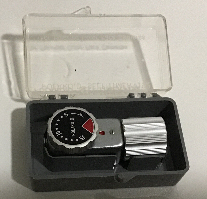 Vintage -WORKING – Made in Japan Polaroid Self-Timer #192 in Original Case