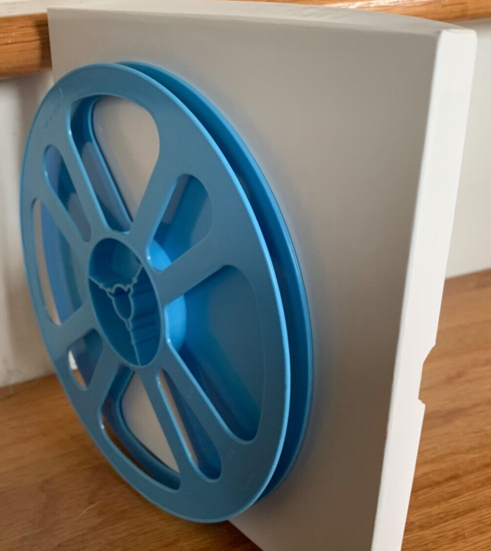 BRAND NEW Super-8 400 ft white cardboard box to hold your home movie film reels