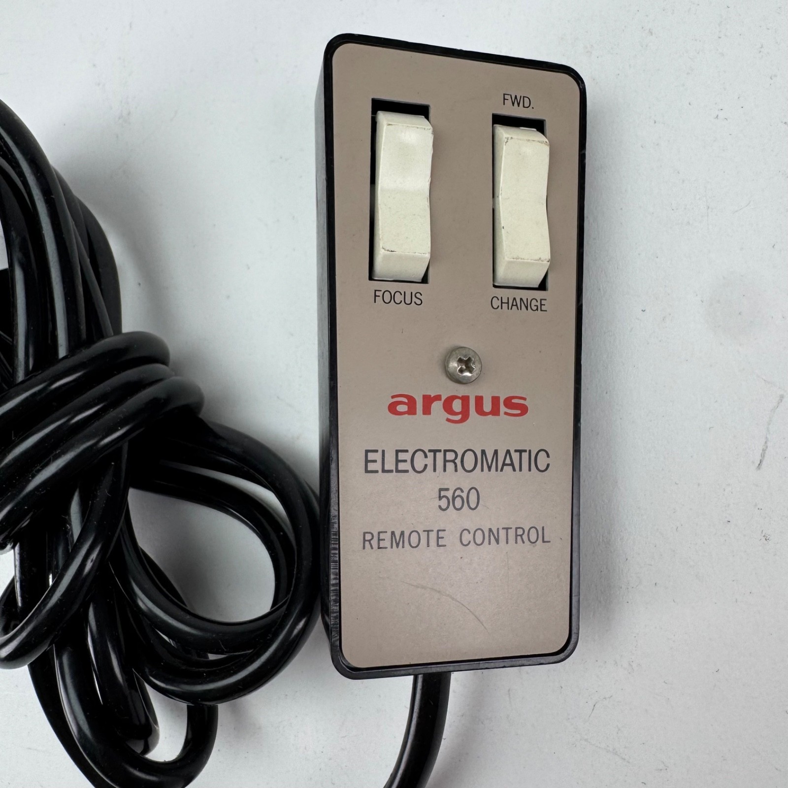 Argus Electromatic 560 Camera Remote Control Focus/Film Advance Vintage