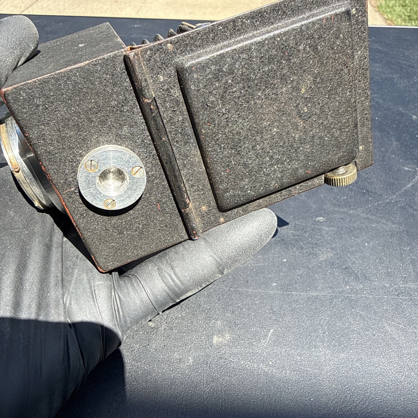 Vintage bellowscope jr Japan FOR PARTS Camera Accessories Bellows Exakta ?