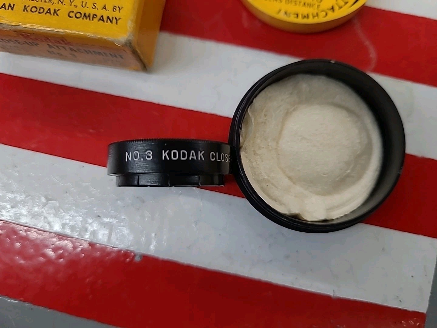 Vintage Kodak Close Up Attachment No. 3 Original Box