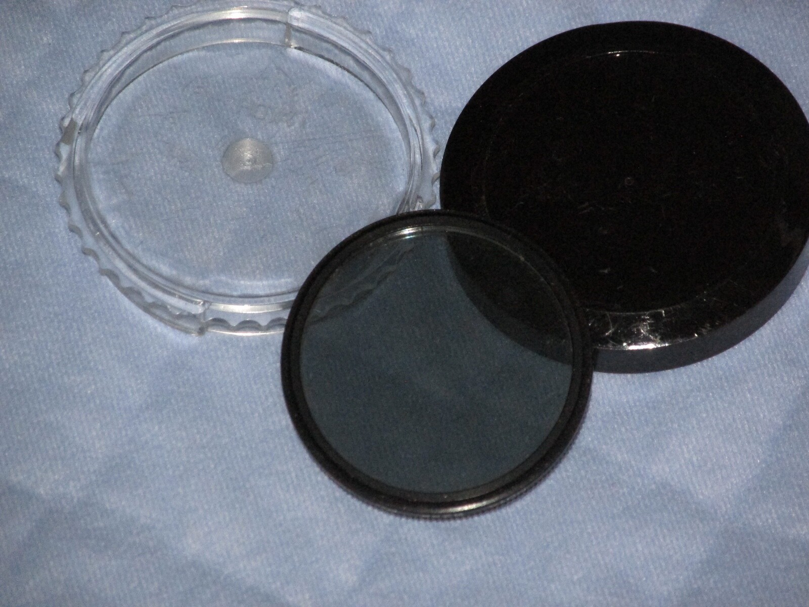 Camera Lens-Filter ~ HOYA 52mm PL ~ Polarizing~ Plastic Case~ Used~ Japan
