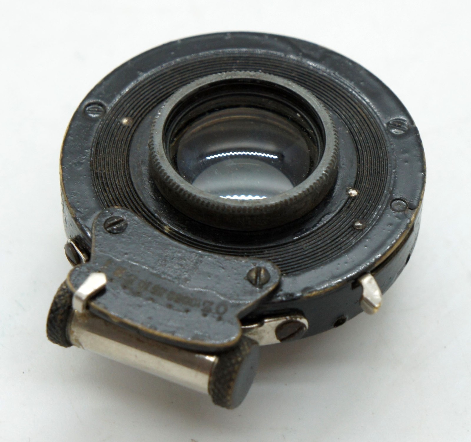 Vintage Large Format Ernemann Ernar 110 mm F6.3 Lens covers 6×9 shutter READ