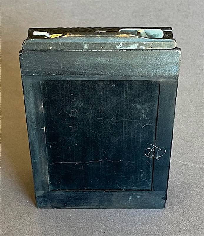 ANTIQUE EASTMAN KODAK 3 1/4 X 4 1/4 ROLL FILM BACK ~ c. – 1889