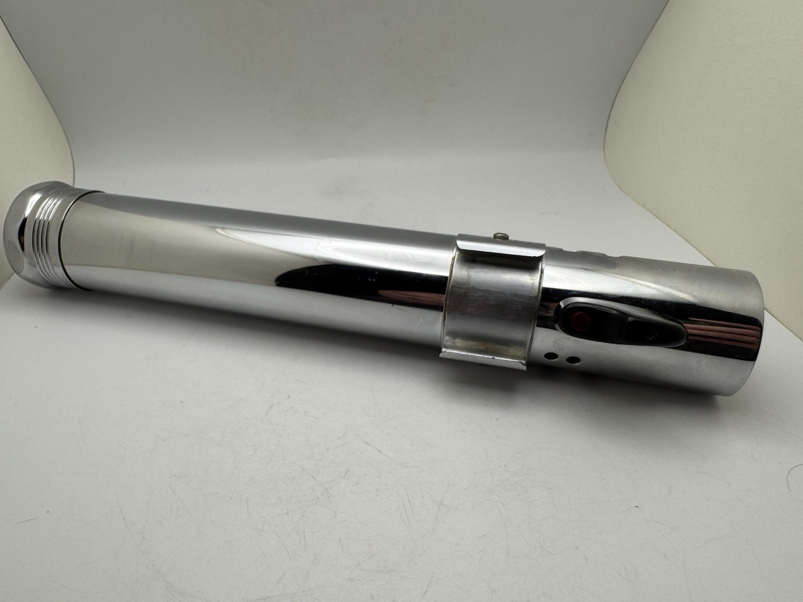 Vtg. Heiland Synchronar 3 Cell Flash Handle With Clamp | Star Wars Lightsaber (A