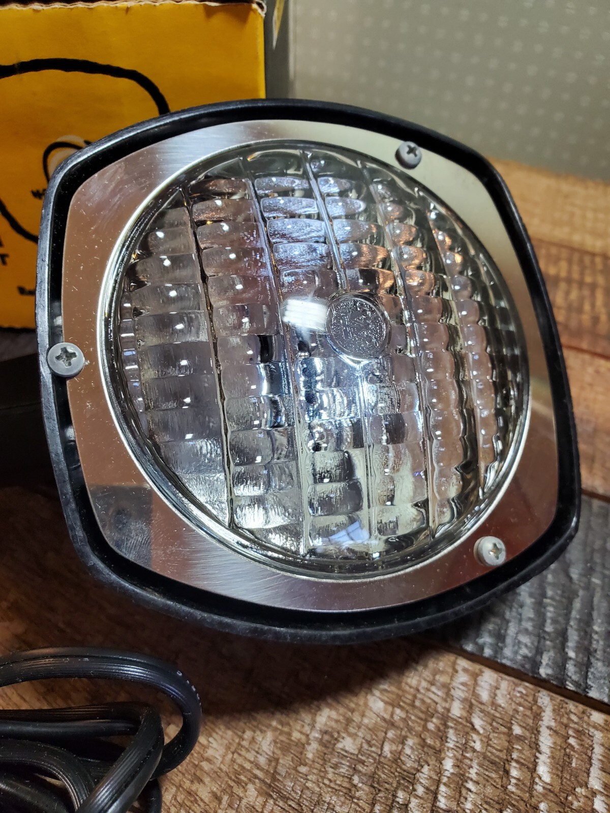Vintage Penncrest Super 8 Sealed Beam Movie Prop Photography Light w Box WORKS