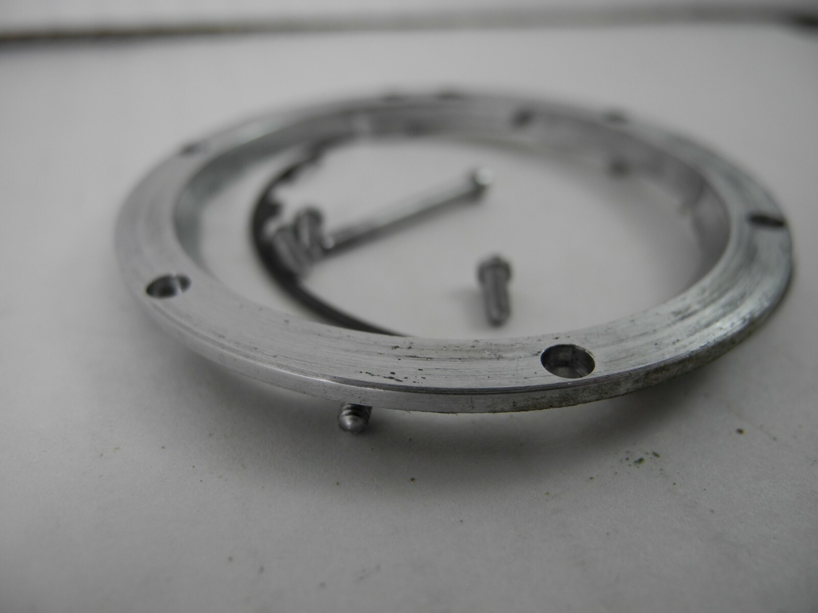 LEICA LEICAFLEX LENS FLANGE SHIM AND 6 SCREWS NICE USABLE