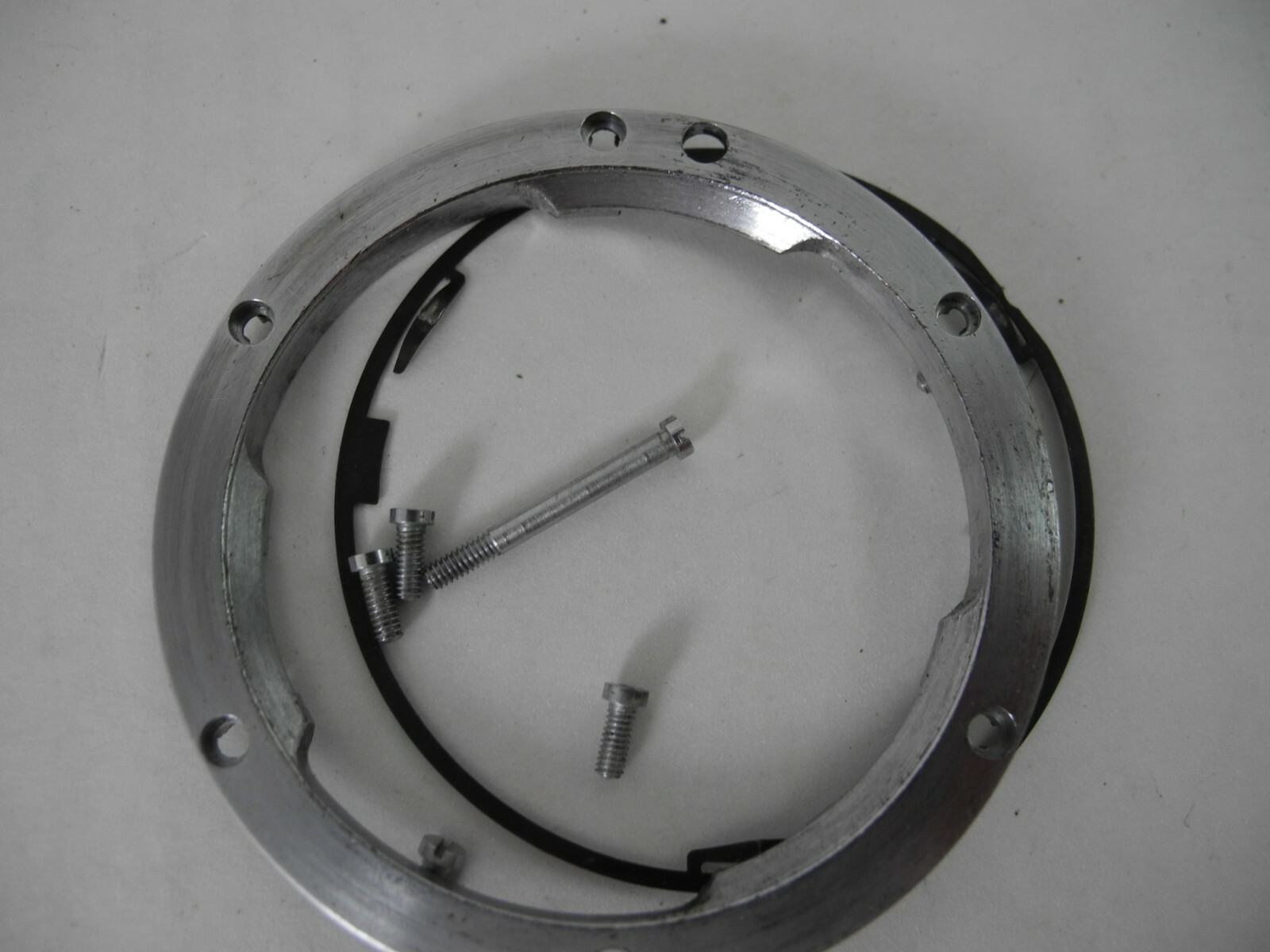 LEICA LEICAFLEX LENS FLANGE SHIM AND 6 SCREWS NICE USABLE