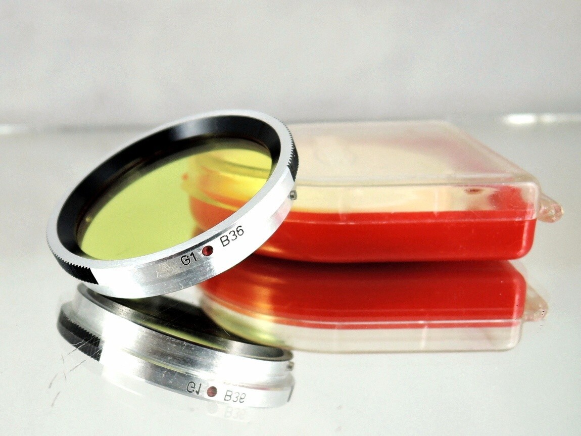 Flexaret G1 B36 Color Filter MEOPTA Genuine Accessories Rare+ The oldest version