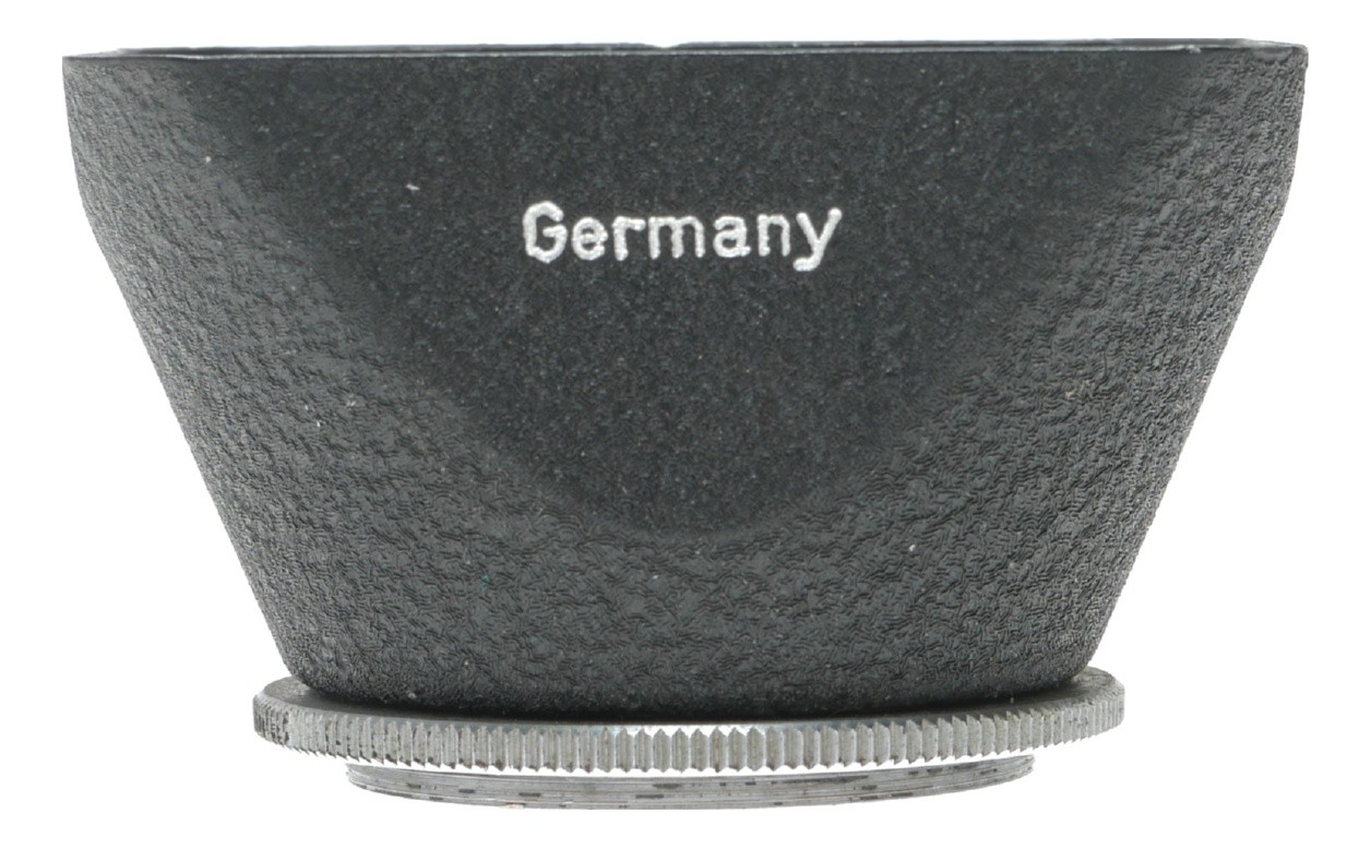 Ihagee 36mm lens hood shade screw on type rectangle vintage