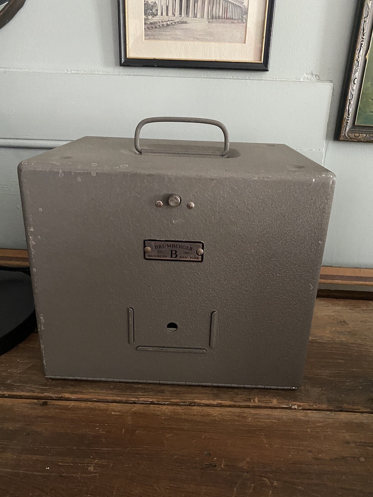 Brumberger 8mm Film Reel Carrying Case – Holds 12 5 inch Reels