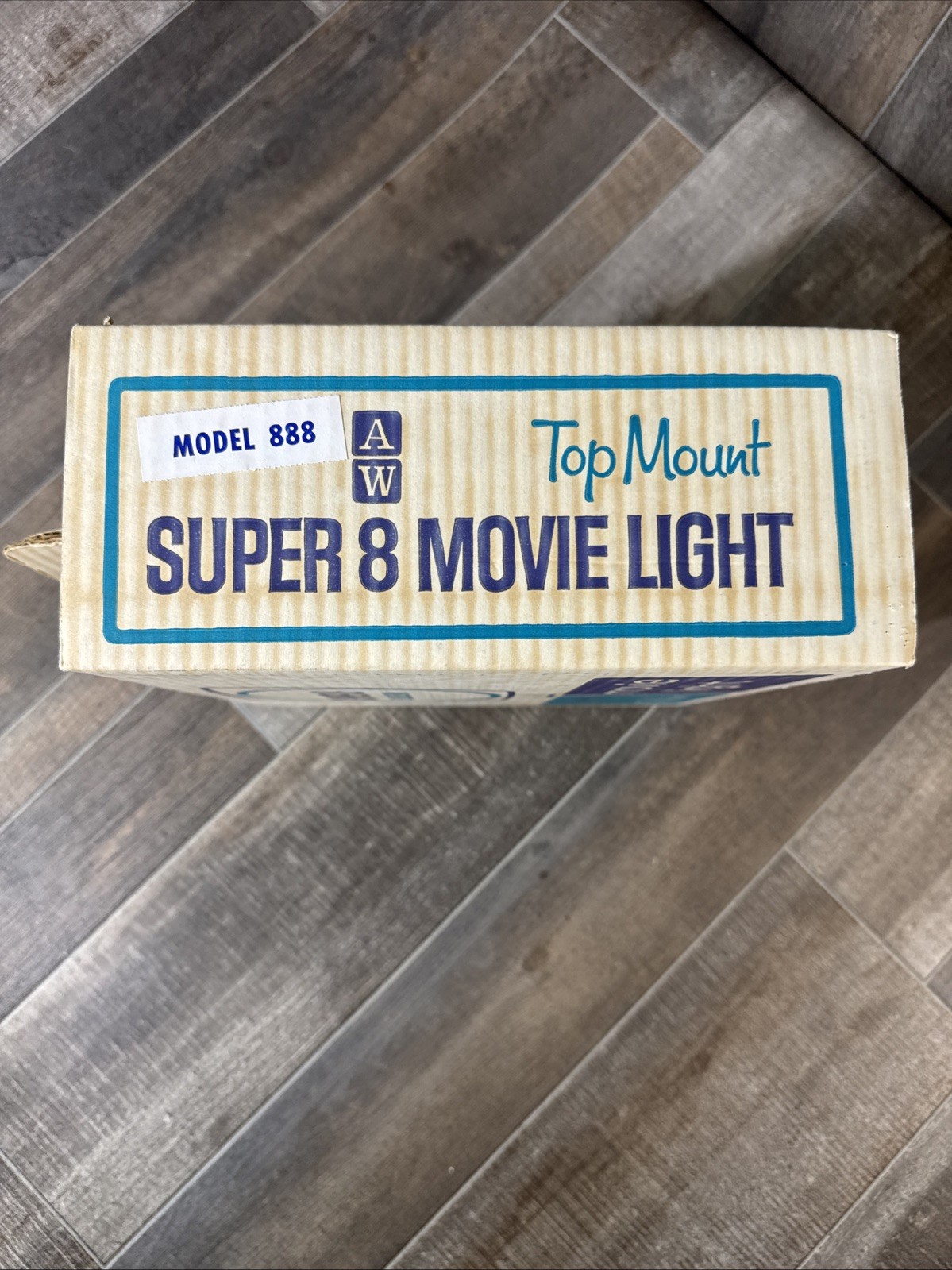 Atlas Warner Super 8 Sealed Beam Movie Light Model 888 New In Box