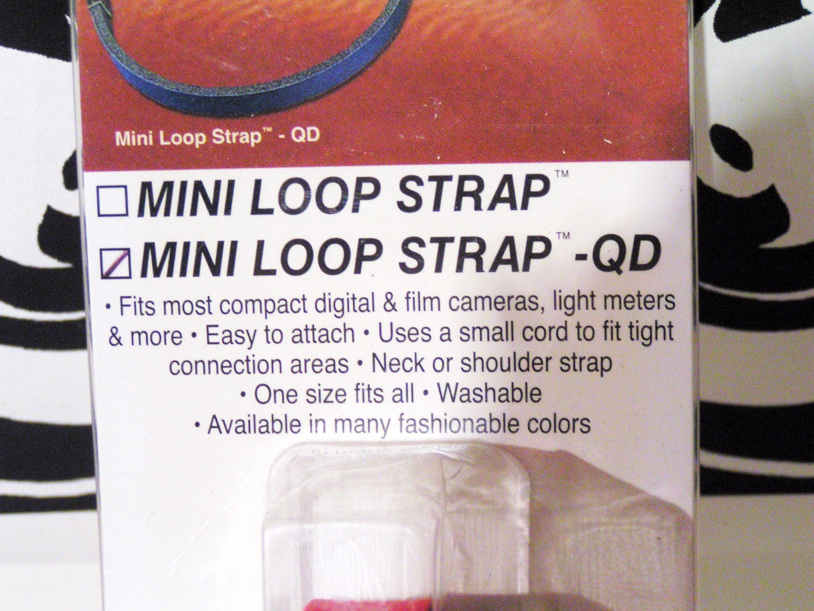 Vintage OP/TECH USA Mini Loop Strap QD Camera Light Meter New Factory Sealed NOS
