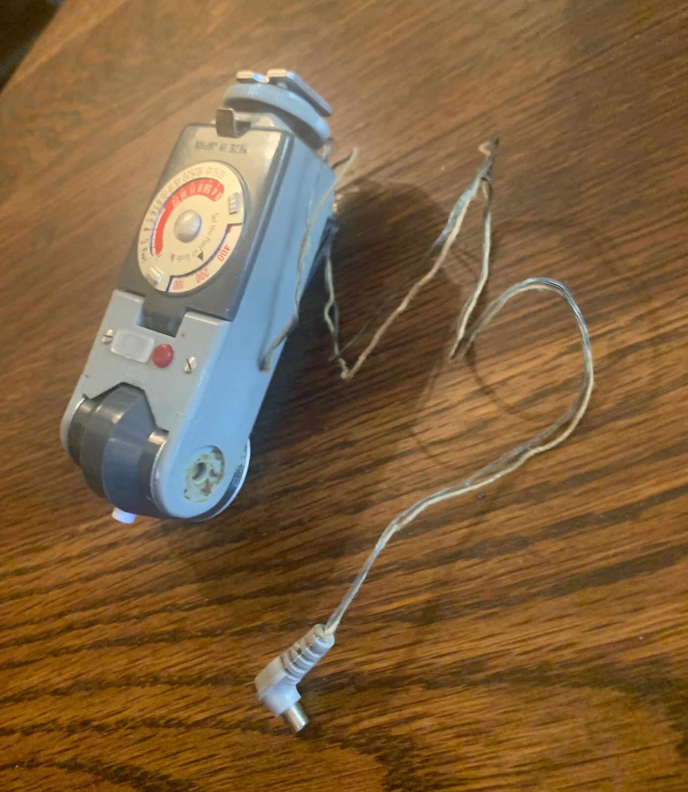 Honeywell Vintage Tilt-A-Mite Camera Equipment Test Button Flash Collapsible Fan
