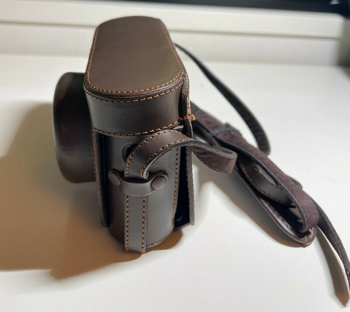 Leica Leather Camera Case Nice Condition Used from Japan