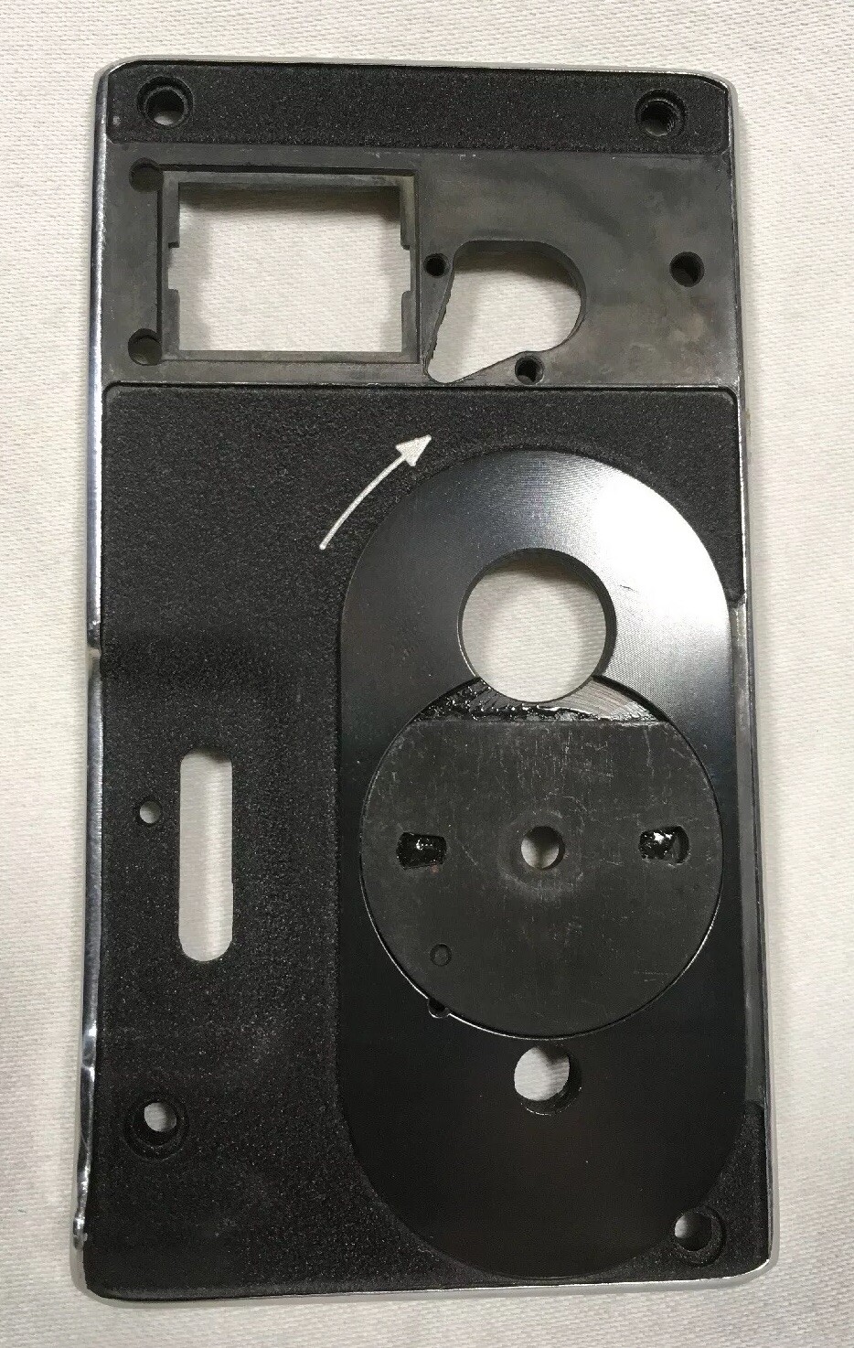 NOS Paillard Bolex Movie Camera Part Fixation Plate Part #BCE3365H