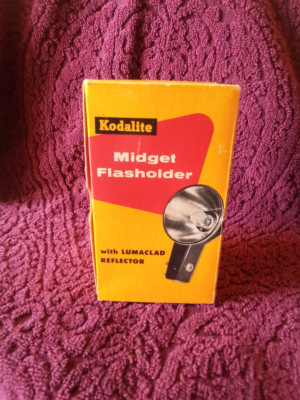 Vintage Kodalite Midget Flasholder with Lumaclad Reflector #740-UNTESTED