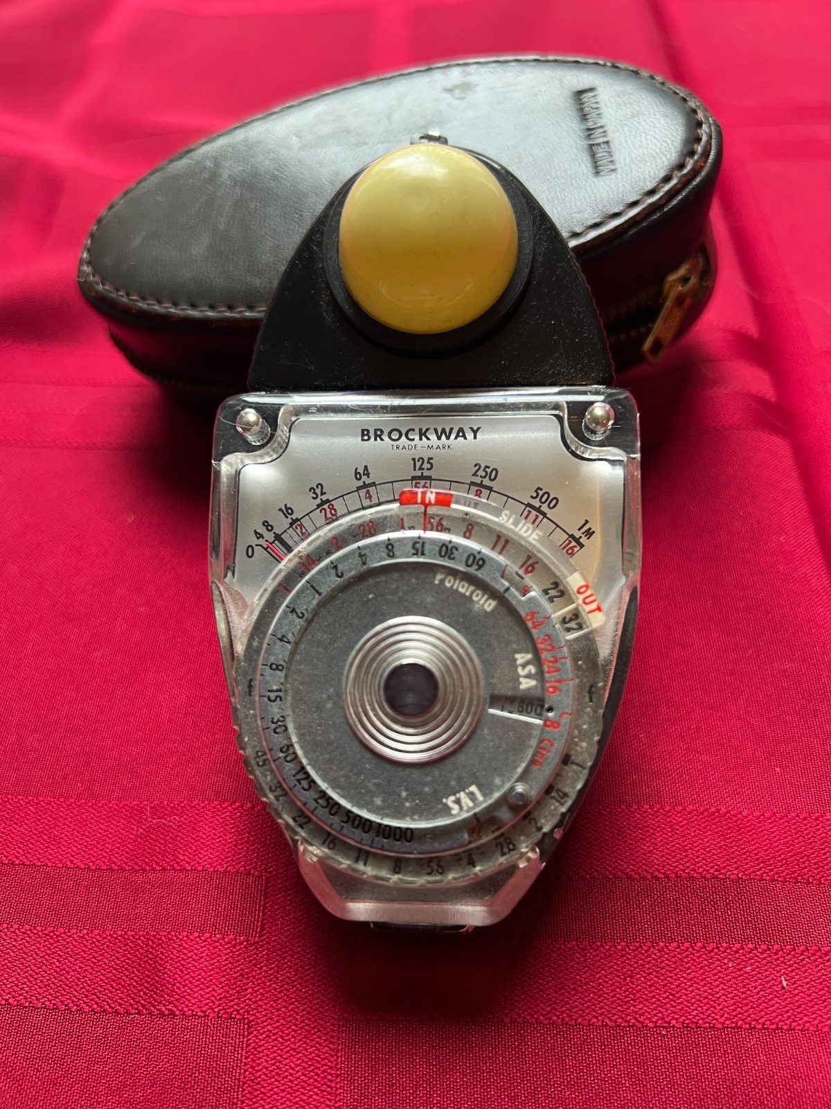 3 Vintage Exposure Meter Lot Weston Master 715 Sekonic GE Mascot II – Working