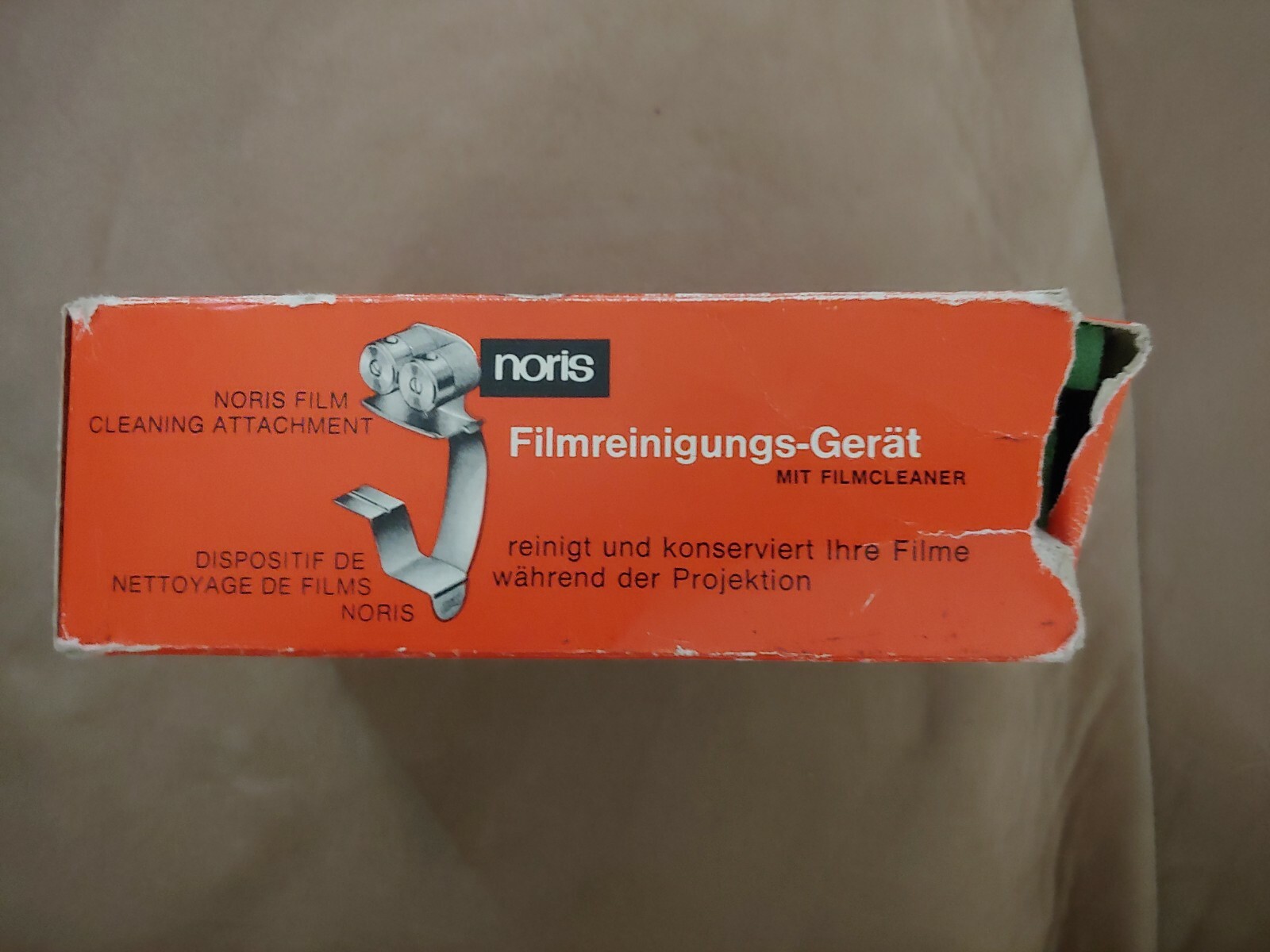 Noris movie film cleaning attachment. Vintage.