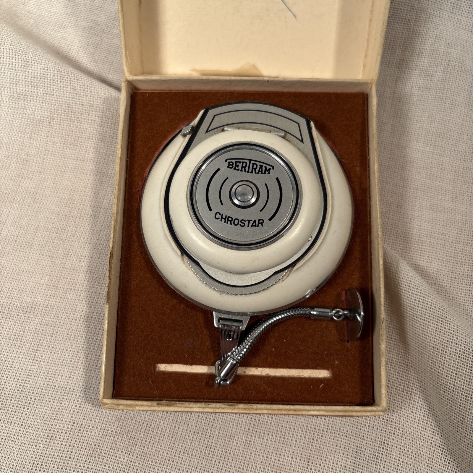 Vintage Bertram Chrostar Light Meter w/Box Instructions